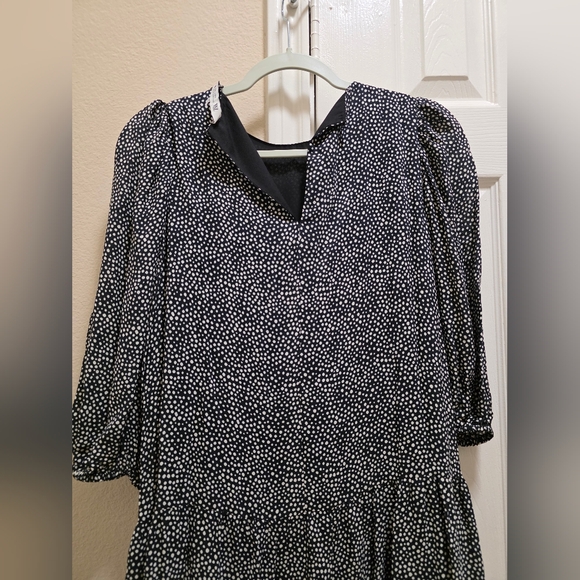 Zara "The Helene" Micro Dot Tiered Mini Dress - NWT - Picture 5 of 8